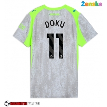 Ženske Nogometnih dresov Manchester City Jeremy Doku #11 Tretji 2025-26 Kratki rokavi